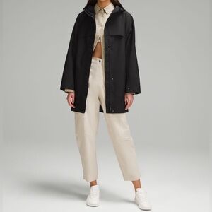 Lululemon Mid length waterproof Rain coat